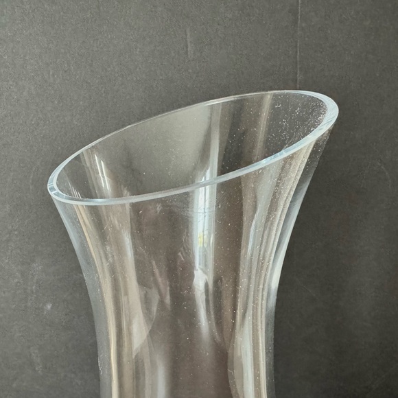 NEW Kitchen Living 10.5" Angled Polished Rim 0.9L Wine Water Glass Carafe - Picture 8 of 10